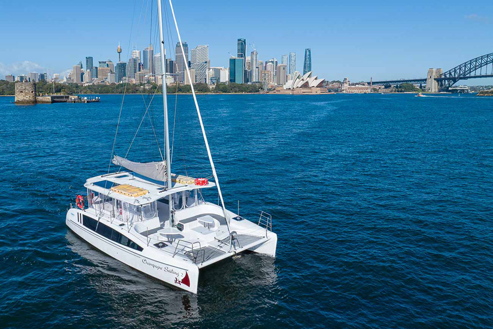 Champagne Sailing 2 Catamaran Sydney 1