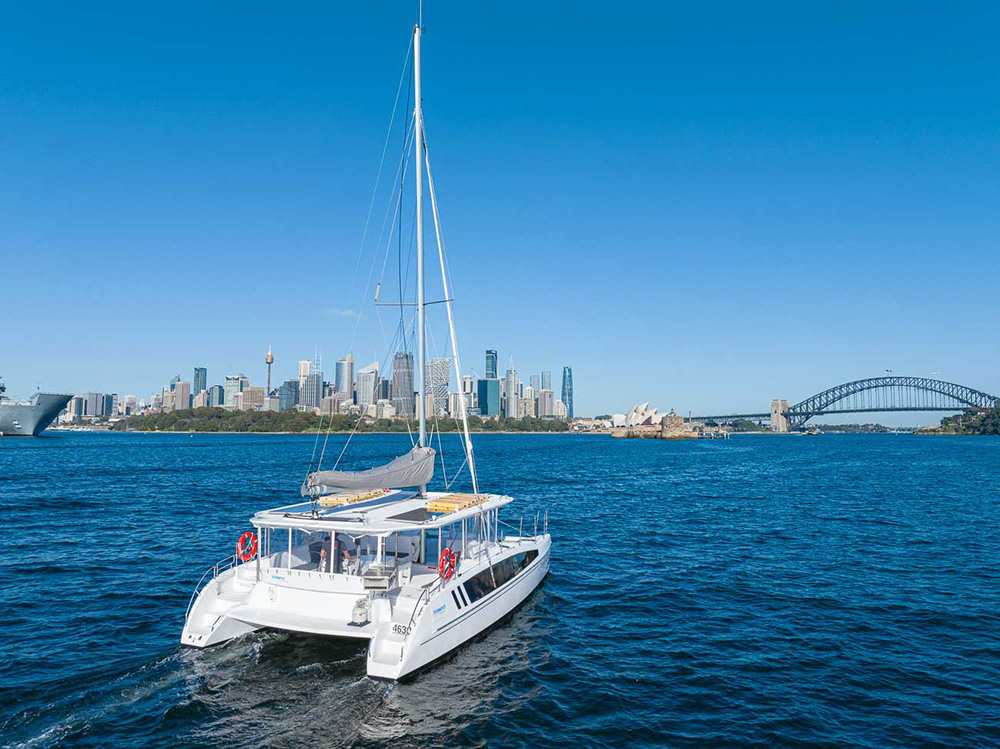 Champagne Sailing 2 Catamaran Sydney 2